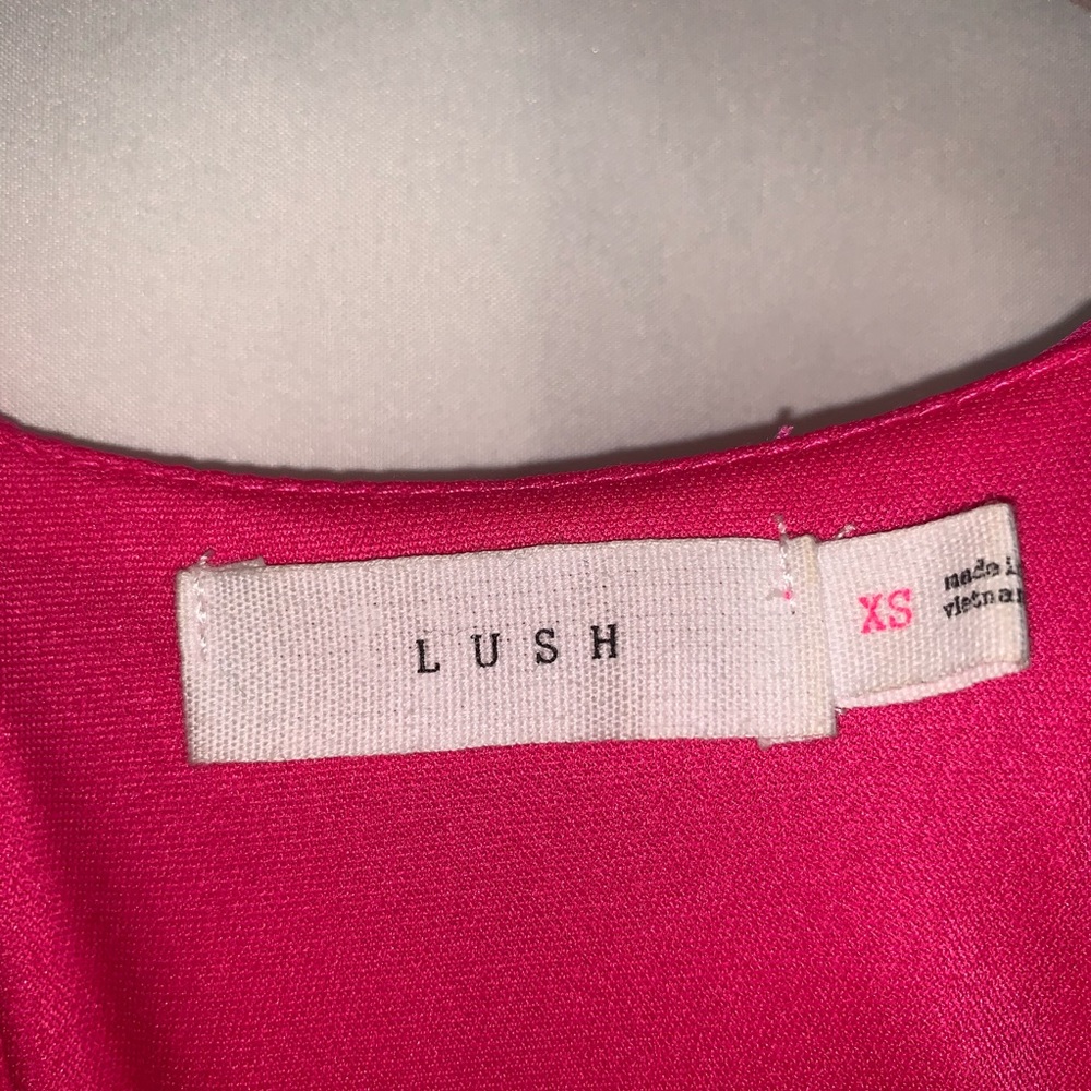 Nordstrom Blouson Chiffon Skater Dress - Picture 6 of 7